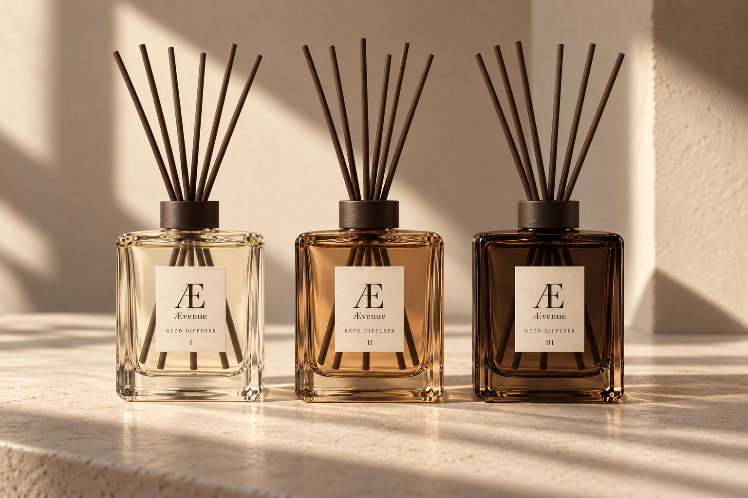 Ævenue reed diffuser collection